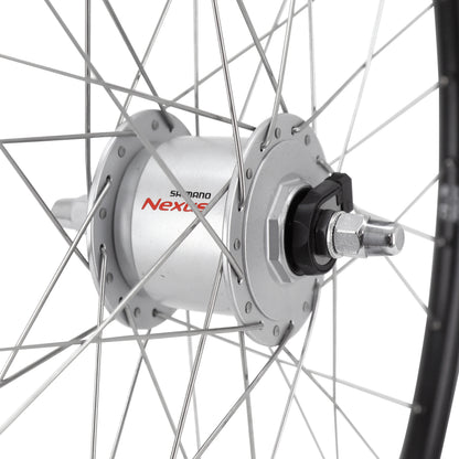 Roue VTT Velox patin blocage 26" ER10 avant dynamo