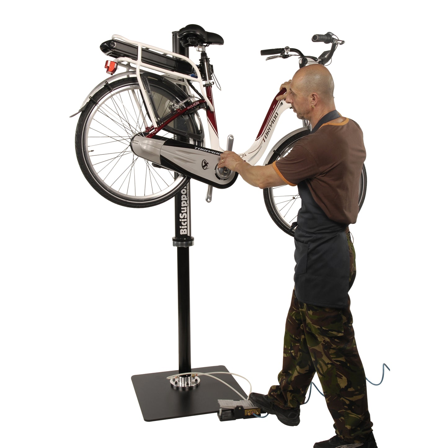 Pro pneumatic bike repair stand 35 kg Bicisupport