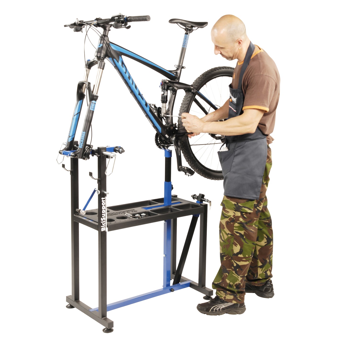 Bike mounting stand 98 cm with Bicisupport adapter
