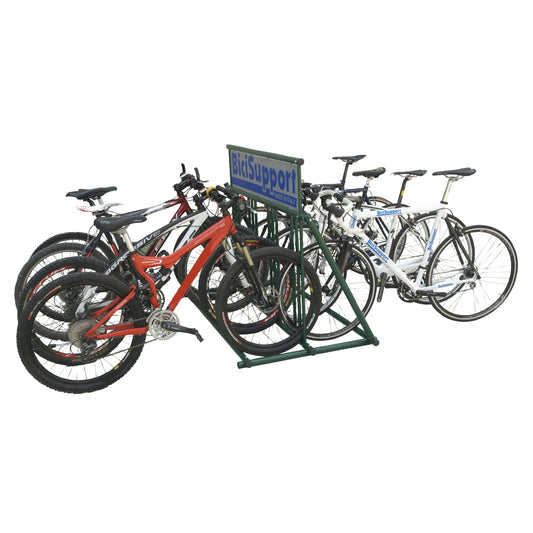 8-Space Bicisupport Outdoor Bike Rack