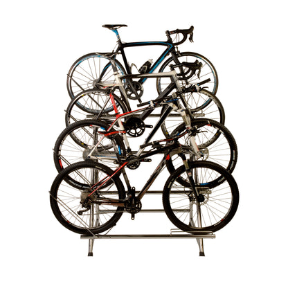 Bicisupport 4-Tier, 4-Place Bicycle Display Stand