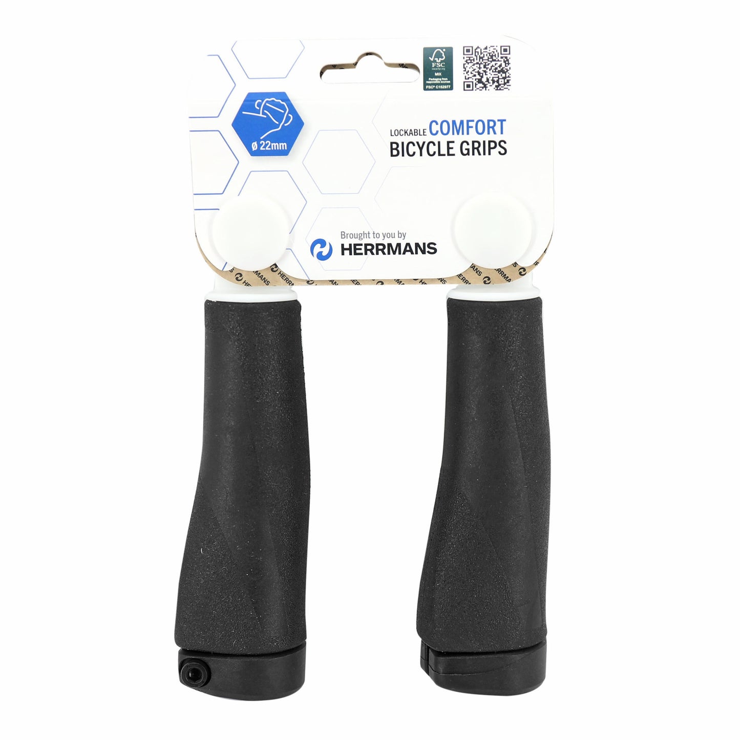Grips City Herrmans Grip Clik ergonomic black 123mm lock