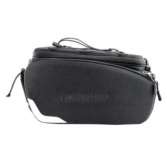 Sacoche arrière vélo Racktime odin 2.0 noir fixation porte bagage l 37cm x l 24cm x h 24cm