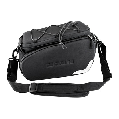 Sacoche arrière vélo Racktime odin 2.0 noir fixation porte bagage l 37cm x l 24cm x h 24cm