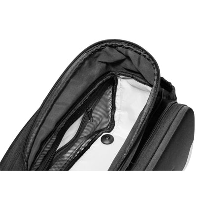 Sacoche arrière vélo Racktime odin 2.0 noir fixation porte bagage l 37cm x l 24cm x h 24cm