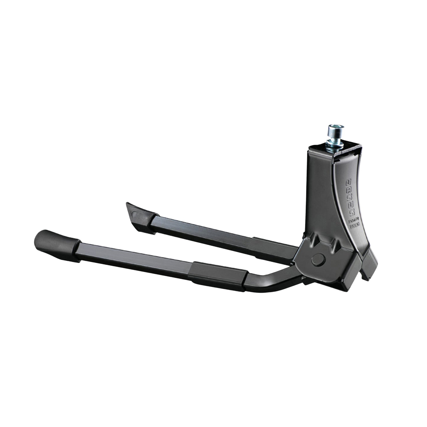 Béquille vélo double centrale Ursus hooper foot 26" pliable alu noir 275mm - supporte poids 50kgs