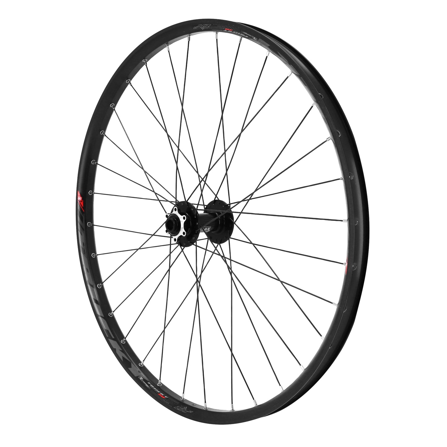 Roue VTT Velox disque 27.5" TRUCKY 30 Boost avant 6 trous