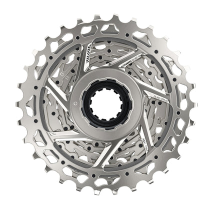 Cassette 12v. Sram axs rival xg1250 xdr 10-30 argent (10,11,12,13,14,15,17,19,21,24,27,30)