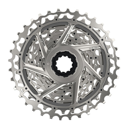 12v Cassette. Sram AXS Rival XG1250 XDR 10-36 silver (10,11,12,13,15,17,19,21,24,28,32,36)