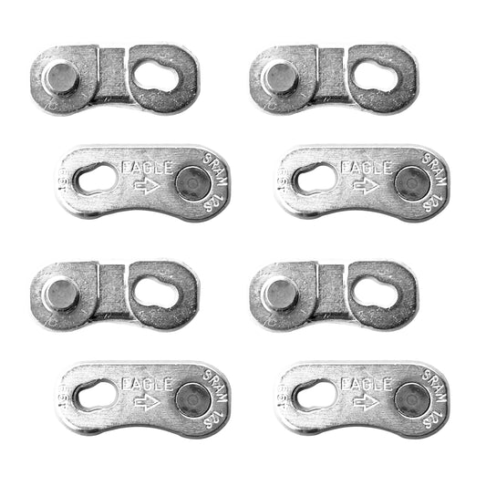 Connecteur de Chaîne vélo 12v. Sram eagle argent blister de 4