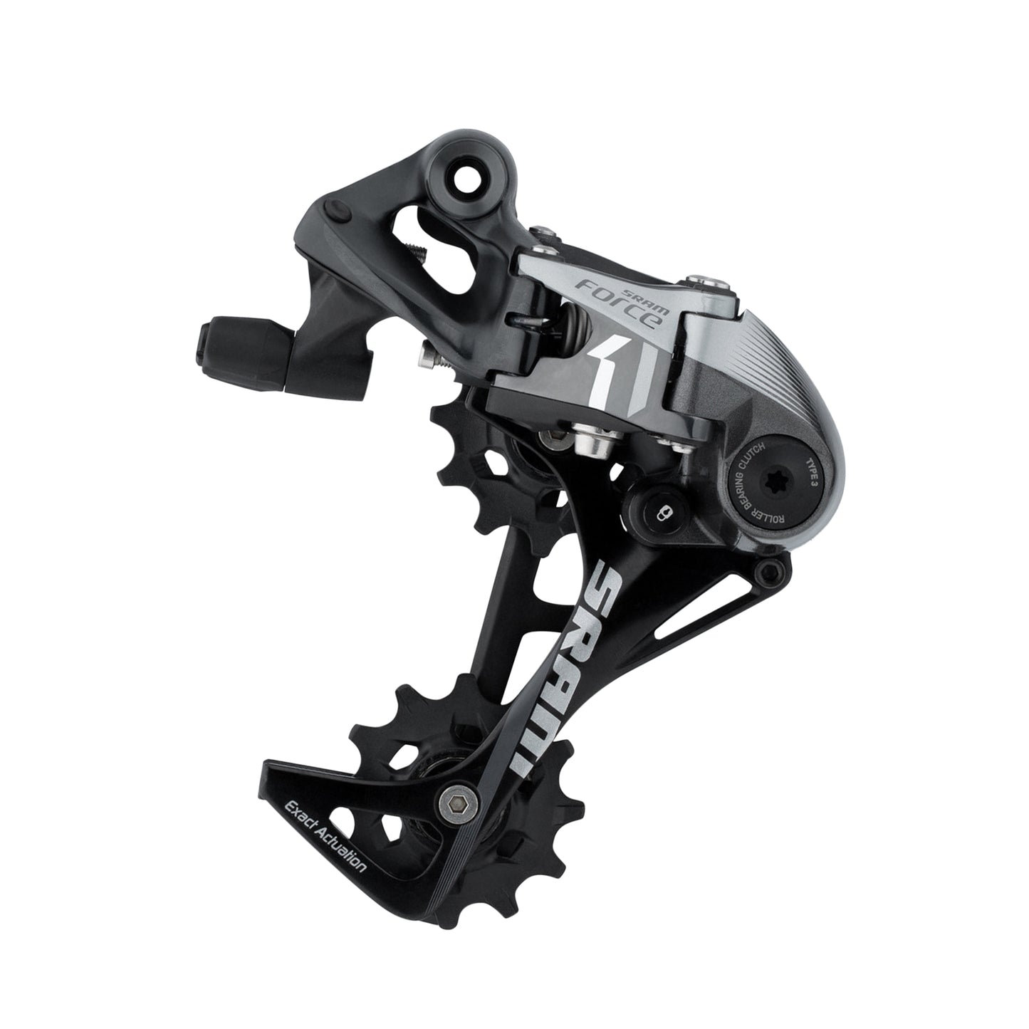 Dérailleur route - gravel arrière Sram 11v. force chape longue noir mono plateau