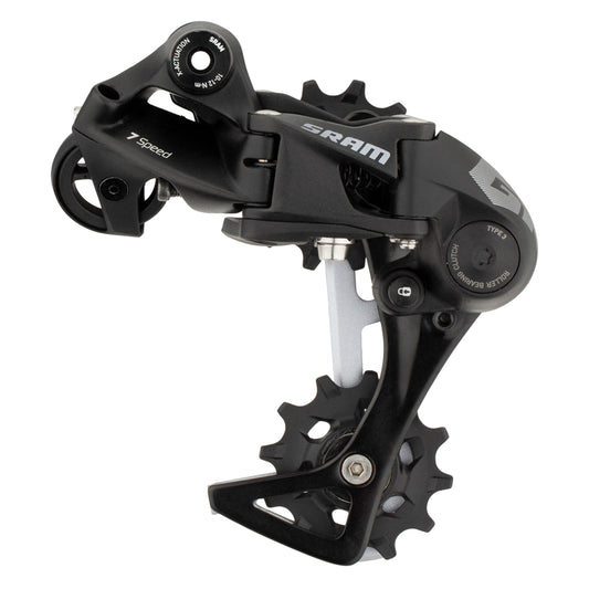 Dérailleur VTT arrière Sram 7v. GX dh chape moyenne noir