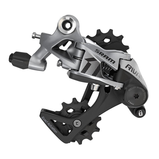 Dérailleur route - gravel arrière Sram 11v. rival chape moyenne noir mono plateau