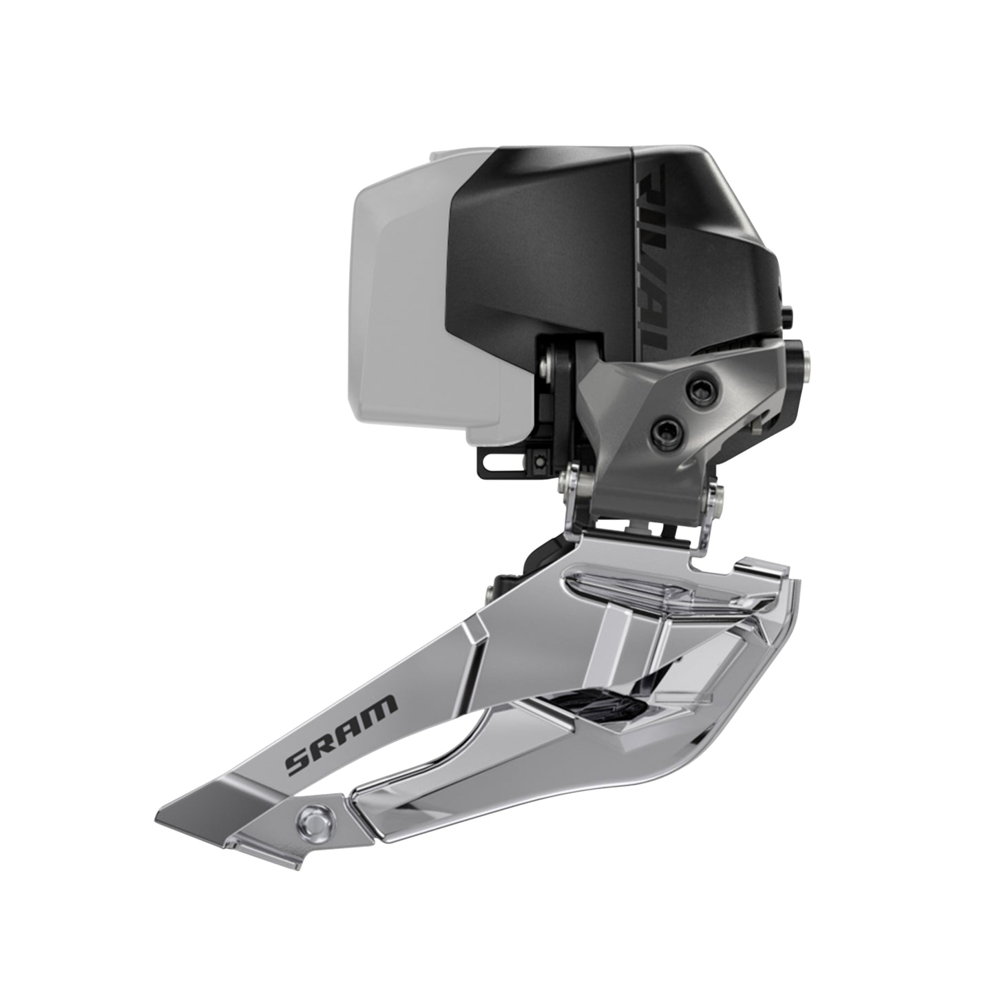Sram Rival AXS 2x12s Braze-on Front Derailleur for Road/Gravel (61-66°).
