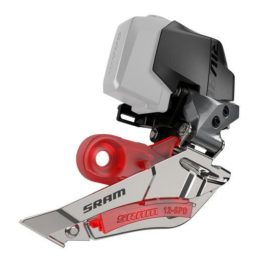 Sram Rival AXS 2x12s Braze-on Front Derailleur for Road/Gravel (61-66°).