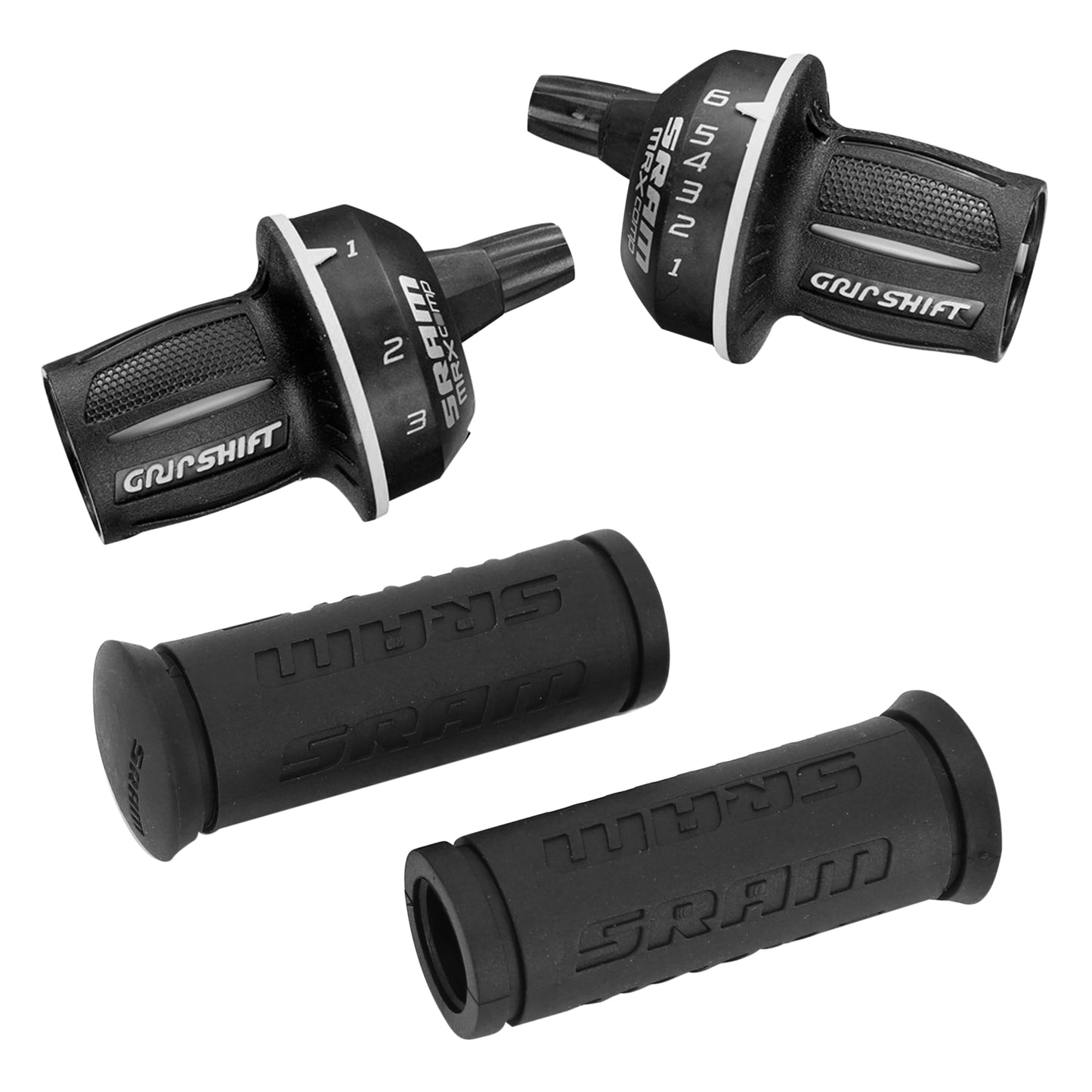 SRAM GripShift MRX 3x6 Speed MTB Shifter Pair