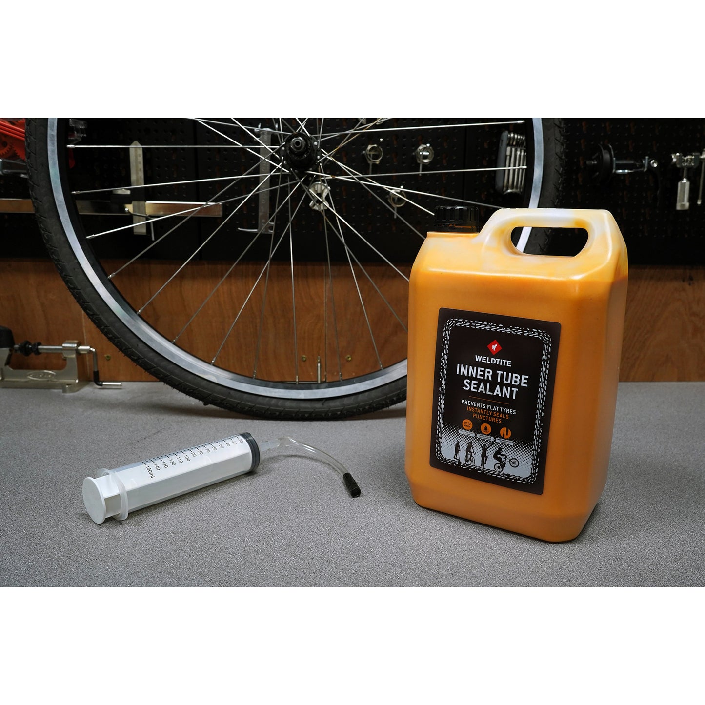 Préventif anti-crevaison Weldtite Inner Tube 5 L