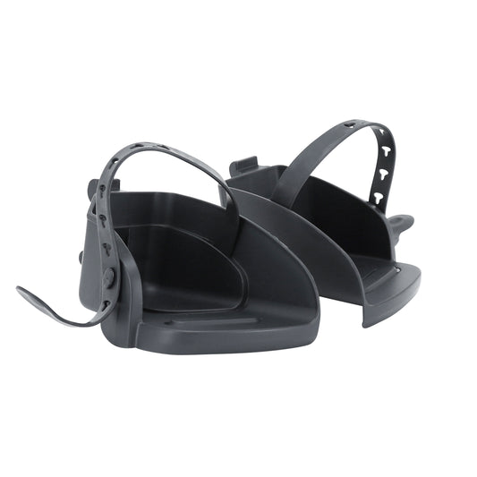 Footrests for Polisport Joy rear child seat - black