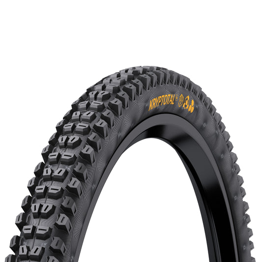 Pneu VTT Gravity 29 X 2.40 Continental Kryptotal Trail Rear-Arrière Noir Tubeless Ready TS (60-622) Terrains et Conditions Mixte Compatible VAE