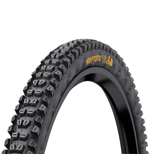 Pneu VTT Gravity 29 X 2.60 Continental Kryptotal Trail Rear-Arrière Noir Tubeless Ready TS (65-622) Terrains et Conditions Mixtes Compatible VAE