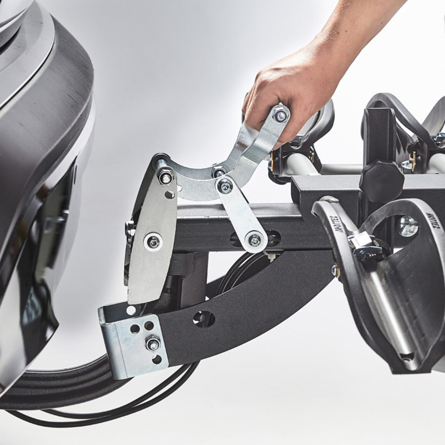 Porte-vélos plateforme Mottez Diane 3 vélos inclinable