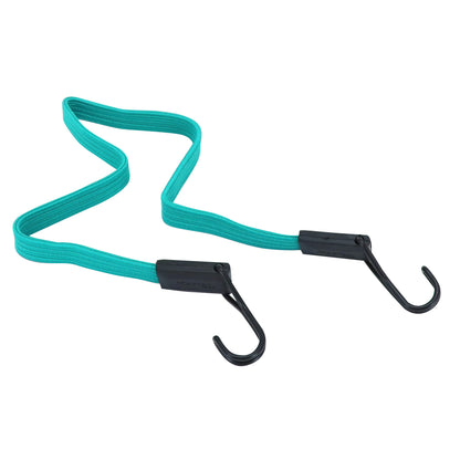 Bungee Cord MasterLock Flat Double Wire Hooks 80cm Green 40kg