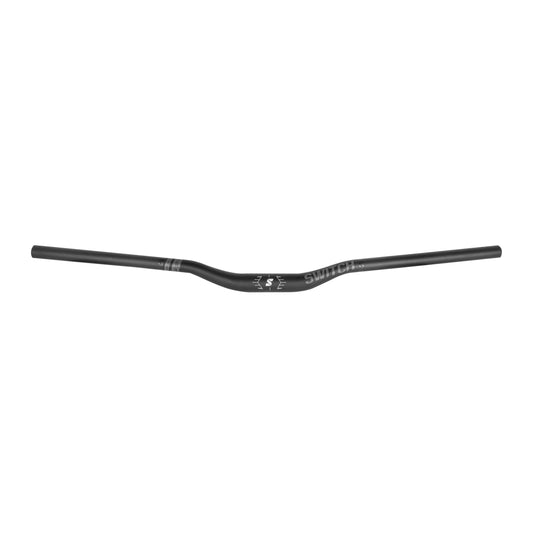 MTB handlebar half rise Switch scrub aluminum 31.8mm L780mm (height 25mm, weight 305g.)