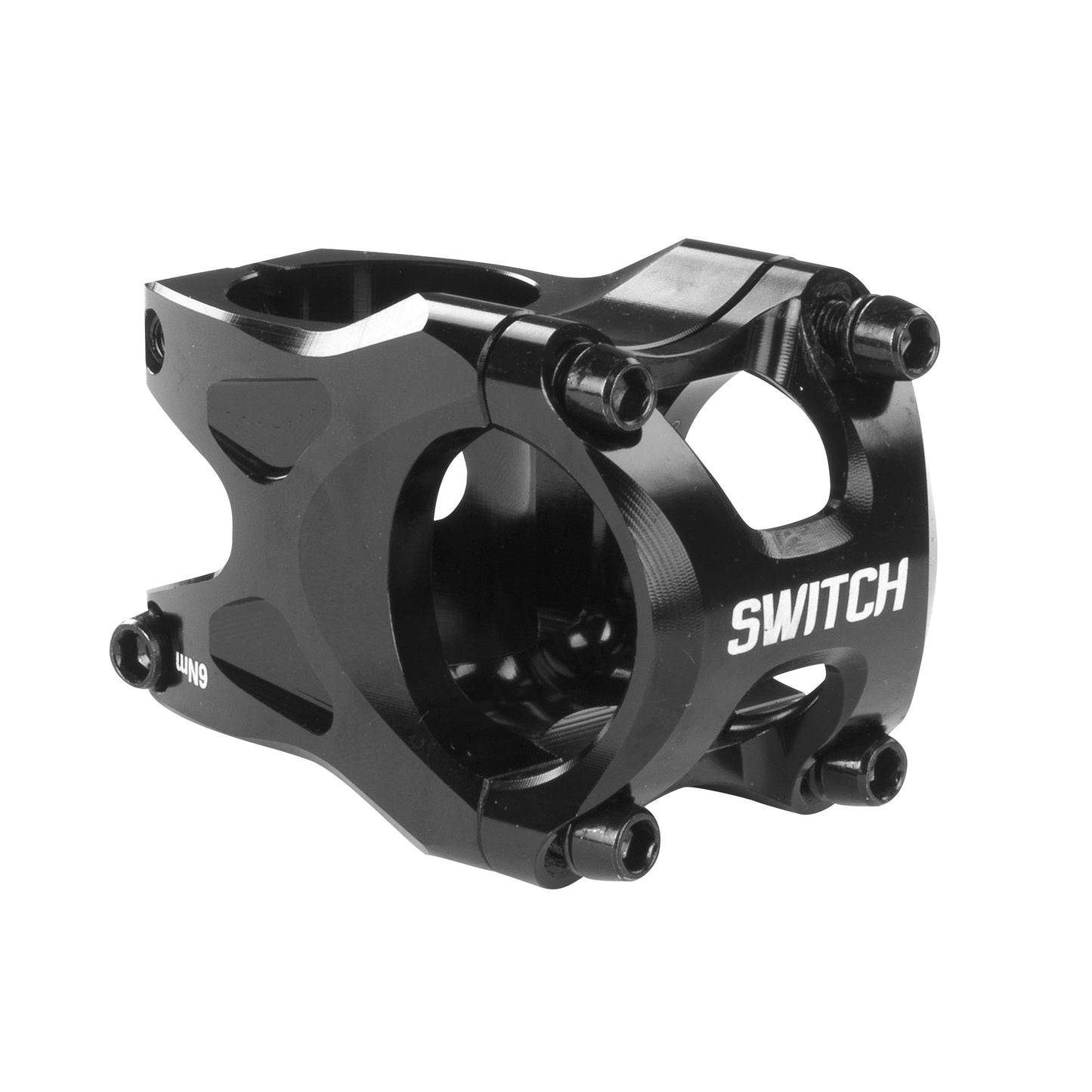 Switch Whoops Black MTB Stem for 31.8 handlebar L35 DH