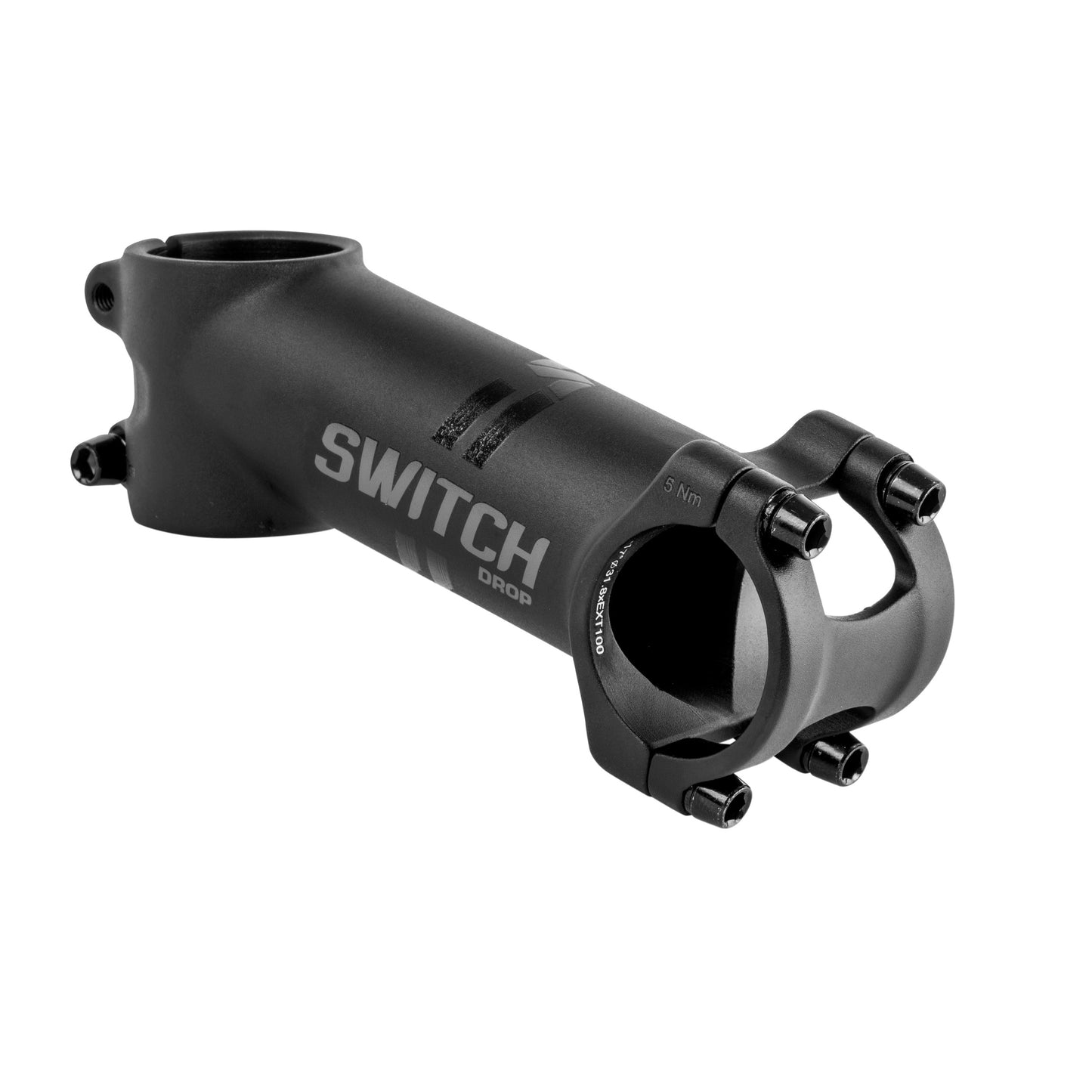 Potence VTT Switch Drop noire pour cintre 31,8 angle -17° L90