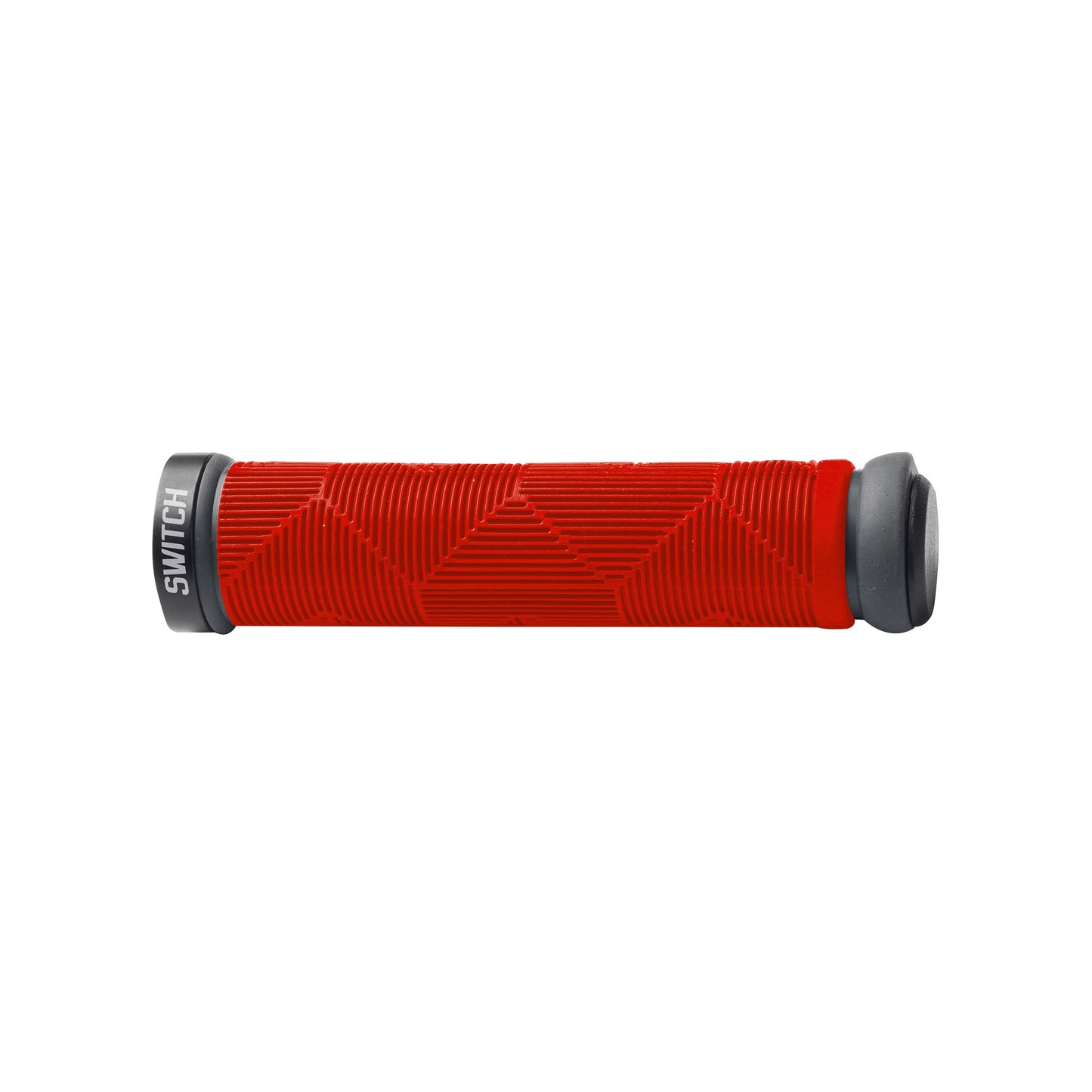 City Mountain Bike Switch Kaleido Lock-On Grips CHC Red