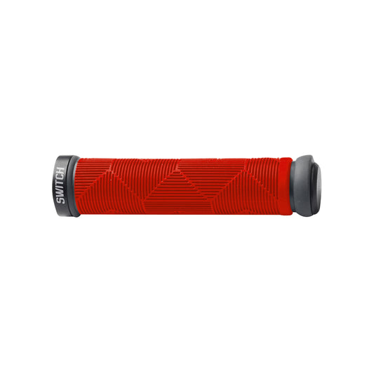 City Mountain Bike Switch Kaleido Lock-On Grips CHC Red