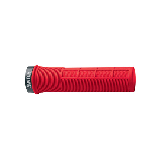 City MTB Switch Supergrip lock-on grips red