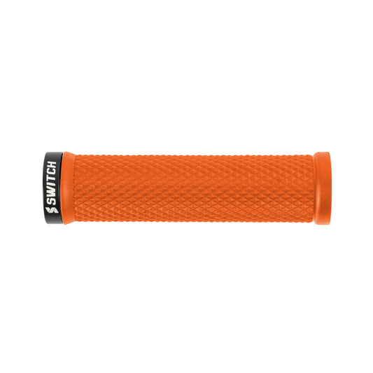 City MTB Switch Flow lock-on grips fluorescent orange