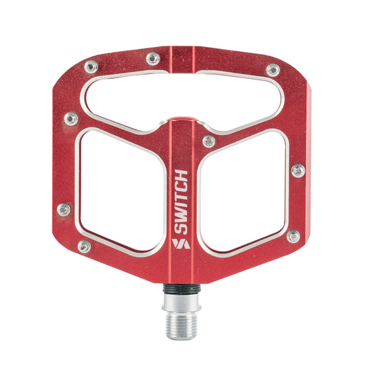 Pédale VTT BMX plateforme Switch Gap alu rouge 9/16