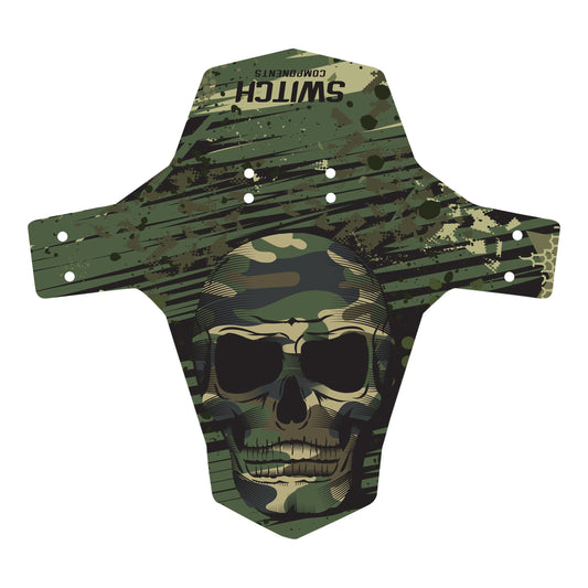 Switch 26-29" Army Skull Front MTB Mudguard 1096
