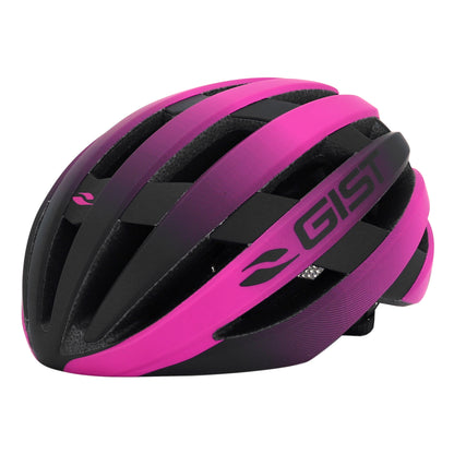 Gist Road Revol Pink-Black Women's and Junior Full In-Mold Adult Cycling Helmet