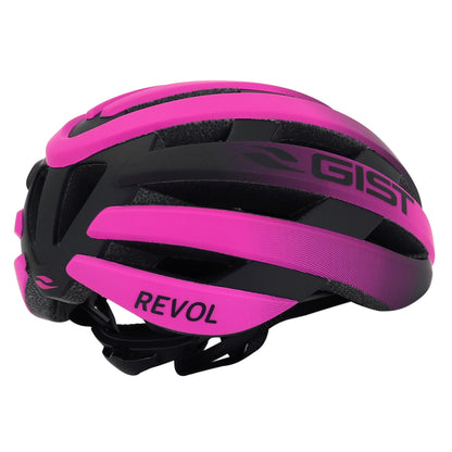 Gist Road Revol Pink-Black Women's and Junior Full In-Mold Adult Cycling Helmet
