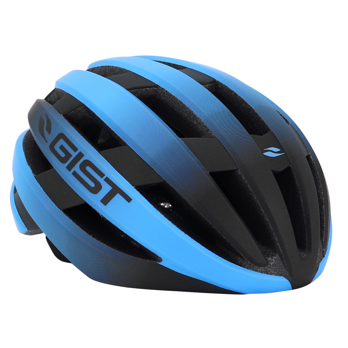 Gist Route Revol Adult Cycling Helmet Blue-Black Women and Junior Full In-Mold