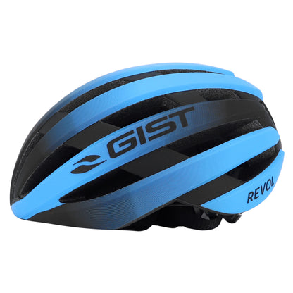 Gist Route Revol Adult Cycling Helmet Blue-Black Women and Junior Full In-Mold