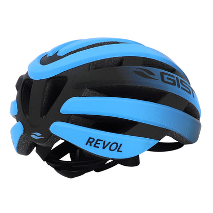 Gist Route Revol Adult Cycling Helmet Blue-Black Women and Junior Full In-Mold