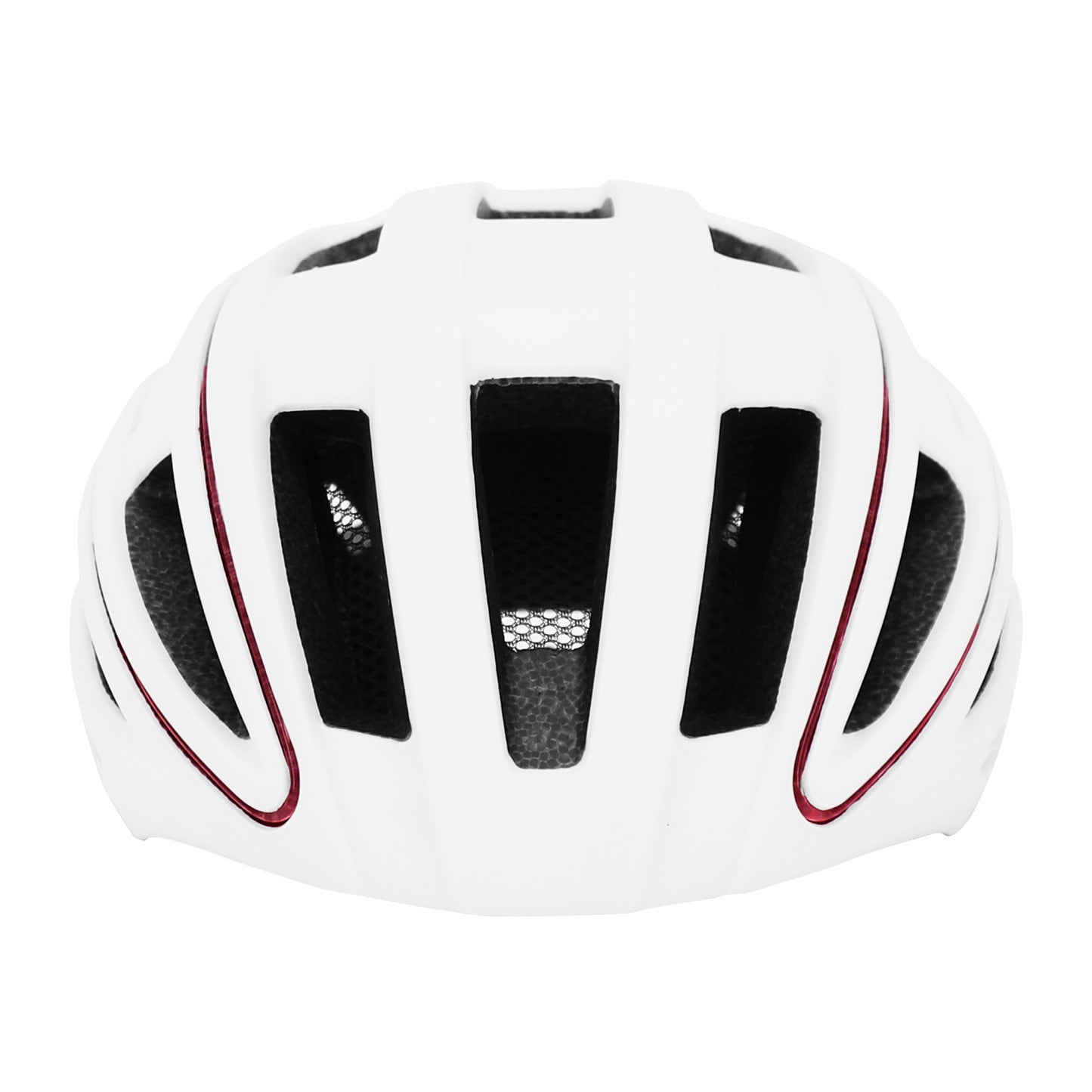 Casque vélo adulte Gist urbain luxo blanc in-mold avec éclairage USB 360°