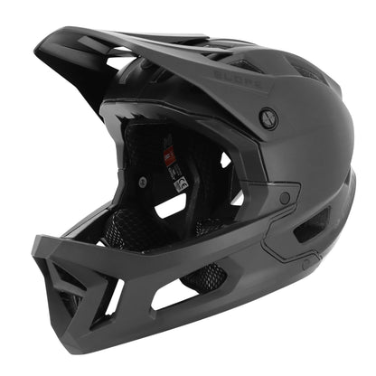 Casque vélo descente-enduro intégral Gist slope noir