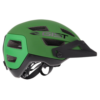 Gist Adult Mountain Bike Helmet green kop in-mold
