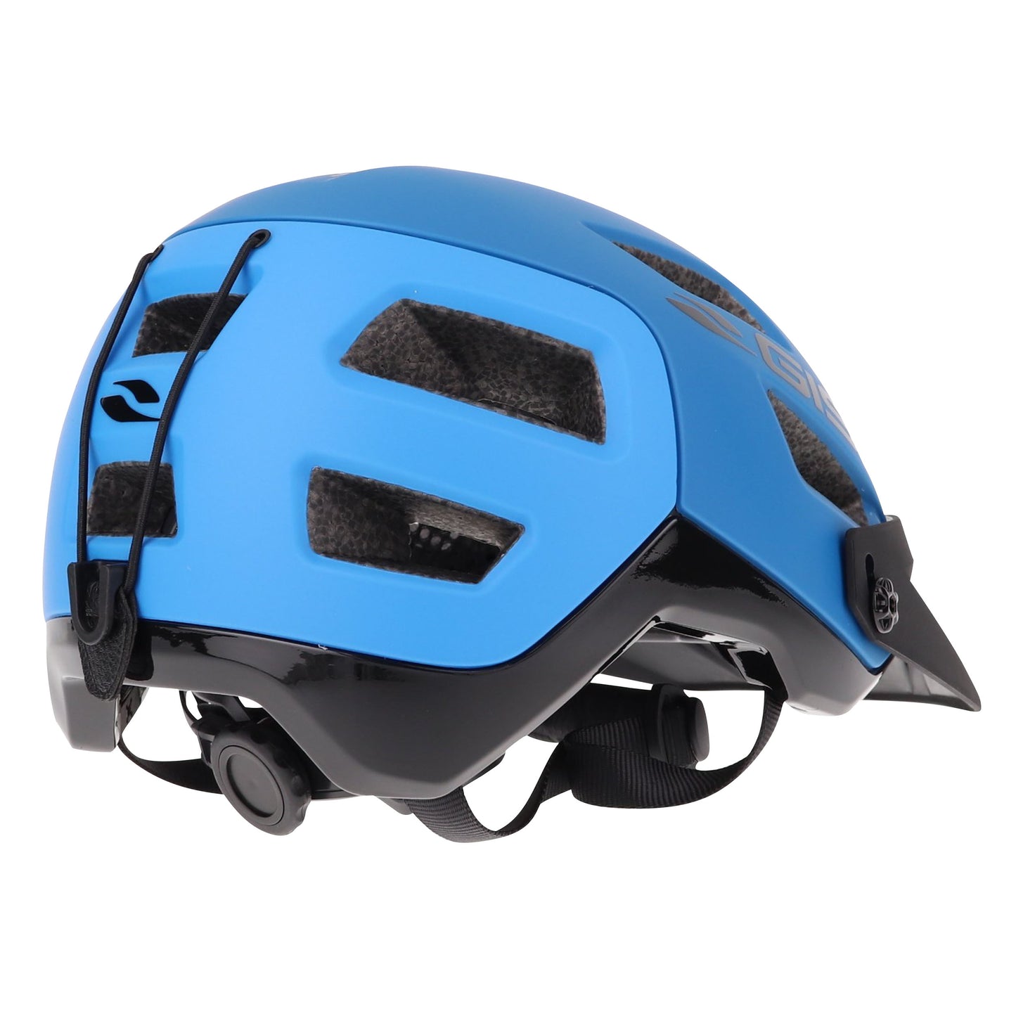 Casque vélo adulte Gist VTT kop bleu in-mold