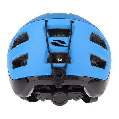 Casque vélo adulte Gist VTT kop bleu in-mold