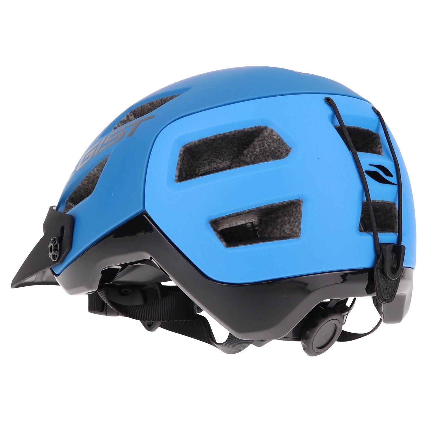 Casque vélo adulte Gist VTT kop bleu in-mold