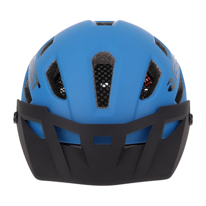 Casque vélo adulte Gist VTT kop bleu in-mold