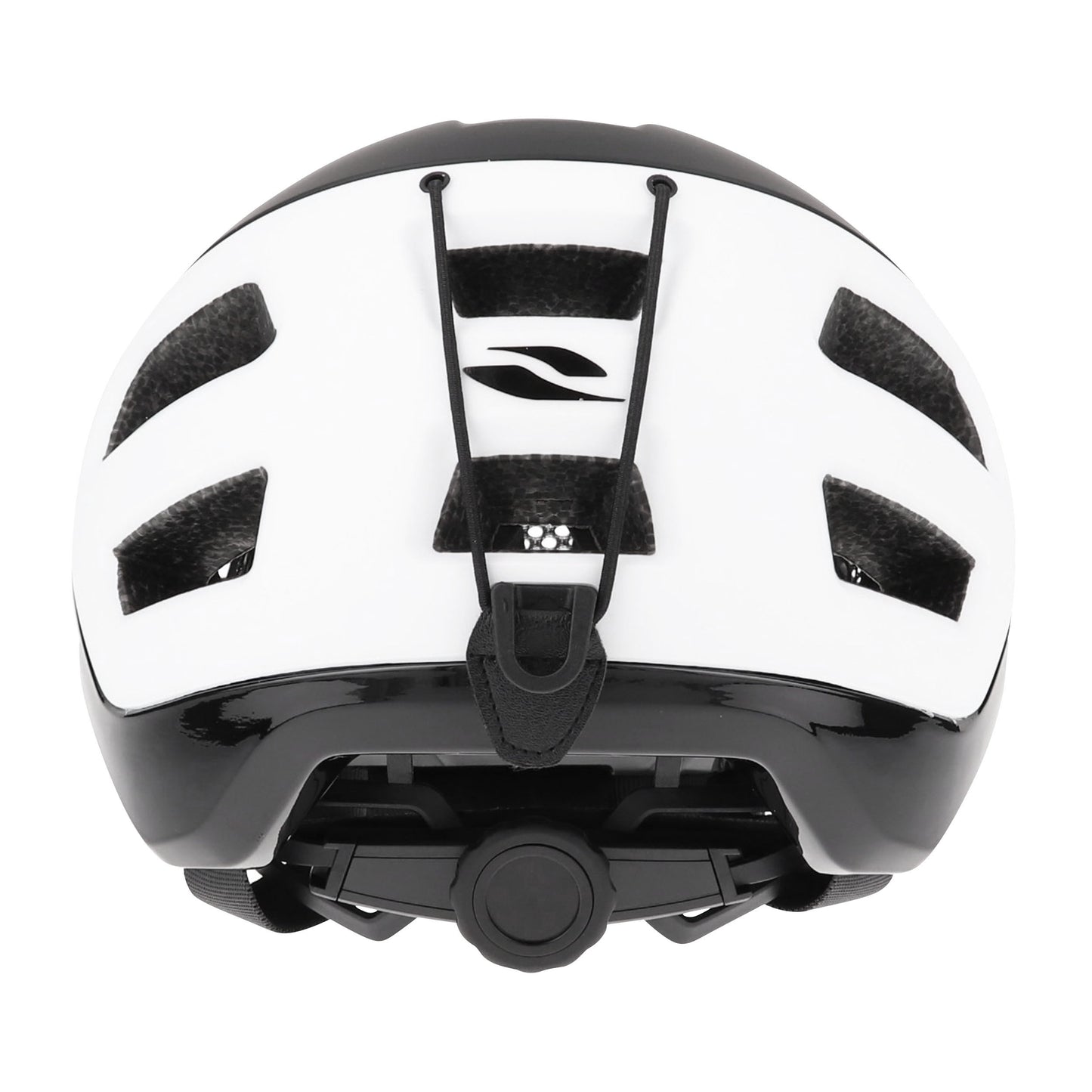 Gist MTB black rear white in-mold adult cycling helmet