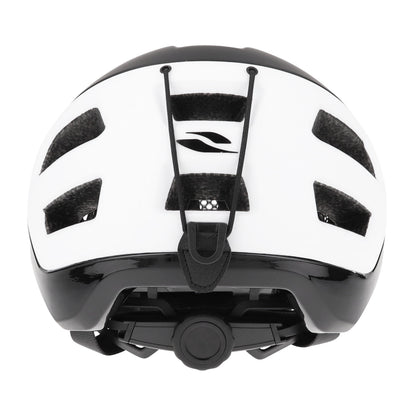 Gist MTB black rear white in-mold adult cycling helmet