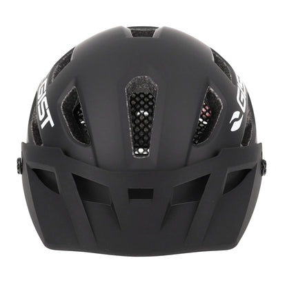 Gist MTB black rear white in-mold adult cycling helmet